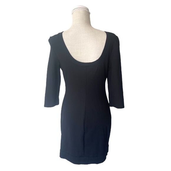 Trina Turk Little Black Bodycon Mini Dress - Picture 3 of 14